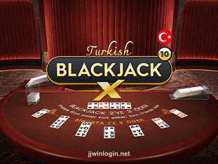 Turkish BlackjackX 10 game interface