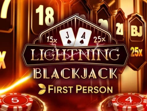 First Person Lightning Blackjack