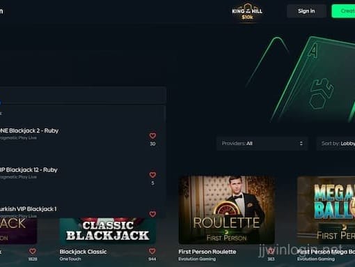Blackjack Live Casino Game